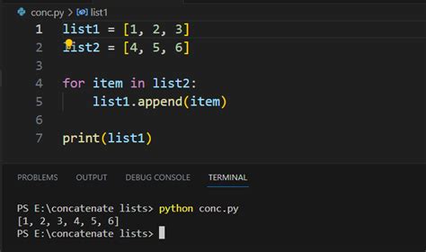 The following are the 6 ways to concatenate lists in Python. . Python concatenate list